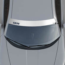 Adesivo in vinile per parabrezza con logo 911 per Porsche 911_3