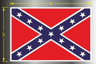 Bandiere generali Lee degli Stati confederati dell'America 24 