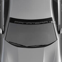 Adesivo decalcomania per parabrezza con logo Porsche Panamera e strisce di sfondo
 3