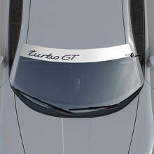 Adesivo in Vinile con Scritta Turbo GT per Parabrezza per Porsche 911 Turbo GT 2