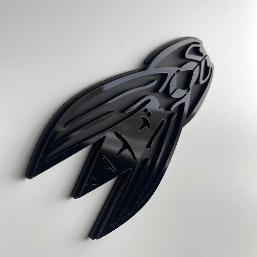 Distintivo 3D Personalizzato Ape Vespa Logo Distintivi Parafango Emblema 3