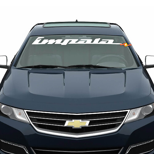 Adesivo in Vinile a Striscia per Parabrezza Impala per Chevrolet Impala