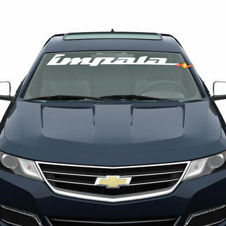 IMPALA parabrezza Banner vinile adesivo Chevy Chevrolet
