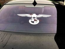 Decalcomanie per adesivi in ​​vinile per lunotto posteriore per auto tedesche BMW Eagle per M3 M5 M6 e36 tutte
 2