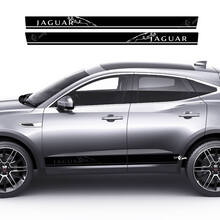 Jaguar E-Pace Pannello bilanciere laterale Strisce per porte Decalcomania grafica Adesivo con logo
 3