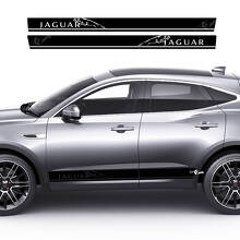 Jaguar E-Pace Pannello bilanciere laterale Strisce per porte Decalcomania grafica Adesivo con logo
 3