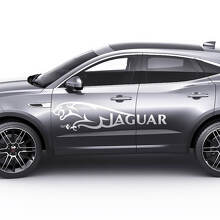 Logo laterale Jaguar E-Pace Decalcomania grafica per porte Jaguar Adesivo con logo
 3