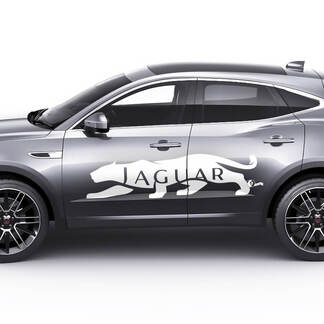 Logo laterale Jaguar E-Pace Decalcomania grafica per porte Jaguar Adesivo logo 2
