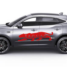 Logo laterale Jaguar E-Pace Decalcomania grafica per porte Jaguar Adesivo logo 2
 2