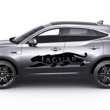 Logo laterale Jaguar E-Pace Decalcomania grafica per porte Jaguar Adesivo logo 2
 3