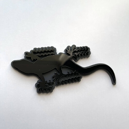 Distintivo Parafango Gecko 3D Distintivi Parafango Emblema