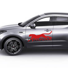 Decalcomania grafica per porte laterali Jaguar Logo Cat E-Pace Adesivo con logo
 2