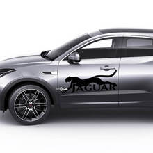 Decalcomania grafica per porte laterali Jaguar Logo Cat E-Pace Adesivo con logo
 3