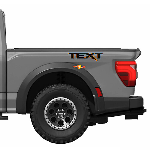 Kit di Adesivi in Vinile con Grafiche Personalizzate per Musclecar truck power truck R