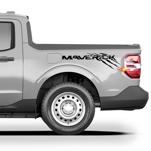 Ford Maverick Claw Mark Grafica in vinile Decalcomanie Adesivi Decalcomanie laterali Adesivi Camion

