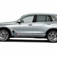 M Logo Stripes per BMW X5 G05 Adesivo decalcomania in vinile per porte laterali
 3