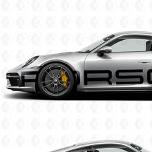 Adesivo decalcomania con logo laterale enorme Porsche 911
 2