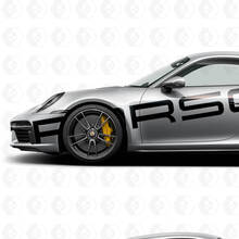 Adesivo decalcomania con logo laterale enorme Porsche 911 GT3RS
 2