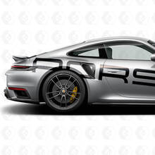 Adesivo decalcomania con logo laterale enorme Porsche 911 GT3RS
 3