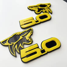 Stemma per parafango COYOTE 5.0 Stemma 3D nero vs giallo
 2