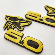 Stemma per parafango COYOTE 5.0 Stemma 3D nero vs giallo
 3