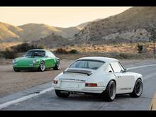 Porsche 911 Due Strisce Laterali Classiche Bicolore Adesivo Logo Decalcomania Stile Singer
 5