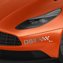 Coppia adesivi decalcomanie in vinile per paraurti anteriore Aston Martin DB11 2 colori - sfumatura
 2