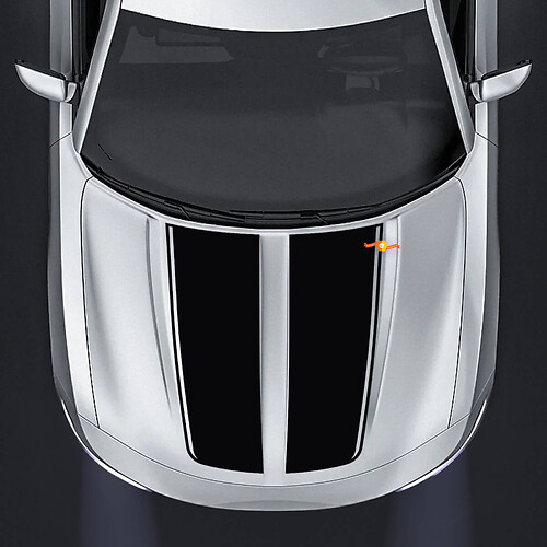Dodge Charger Hood-Accent Decal Stickers-Graphic adatto ai modelli 2015-2020
