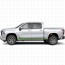 Strisce in vinile a nido d'ape per porta e pannello sottoporta per Chevrolet Silverado 1500 Nuova Generazione 2027_6