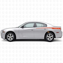 Adesivo vinile laterale a strisce personalizzate per Dodge Charger 2011-2014_4