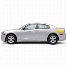 Adesivo vinile laterale a strisce personalizzate per Dodge Charger 2011-2014_5