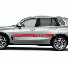 Strisce laterali per adesivo decalcomania in vinile per porte laterali BMW G05
 2