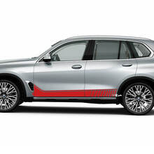 Strisce laterali per l'adesivo adesivo in vinile per porte laterali BMW G05
 2