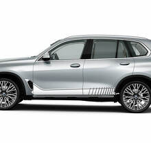 Strisce laterali per l'adesivo adesivo in vinile per porte laterali BMW G05
 3