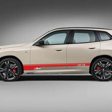 Adesivo decalcomania in vinile con logo BMW X3 G01 F25 per porte laterali
 2