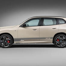 Adesivo decalcomania in vinile con logo BMW X3 G01 F25 per porte laterali
 3