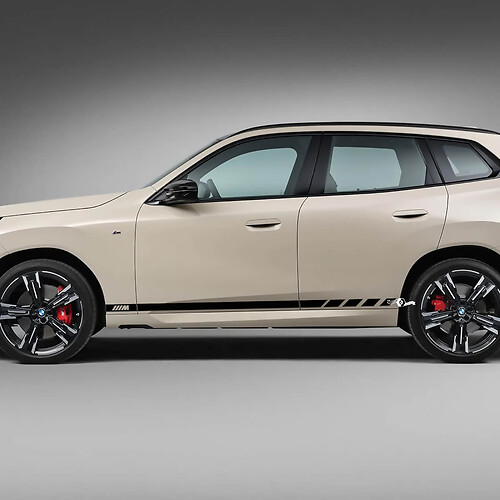 Strisce per porte laterali M Logo BMW X3 G01 F25 adesivo in vinile
