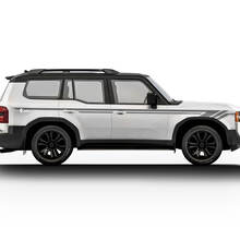 Kit di decalcomanie per adesivi grafici in vinile per strisce di porte Toyota Land Cruiser
 2