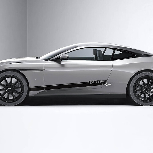 Adesivi per decalcomanie in vinile per porte laterali Aston Martin DB11 laterali 2
