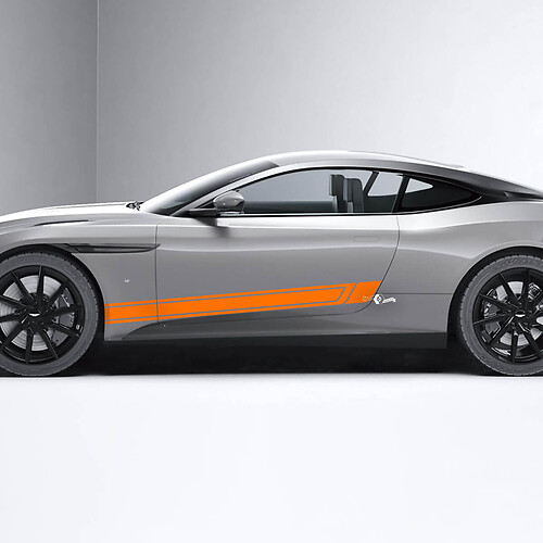 Adesivi per decalcomanie in vinile per porte laterali Aston Martin DB11 o altri modelli
