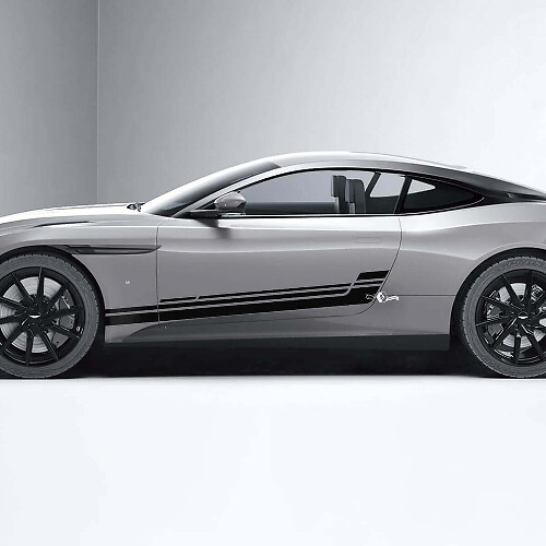 Adesivi in Vinile a Strisce per Portiere Laterali 4 Pezzi per Aston Martin DB11