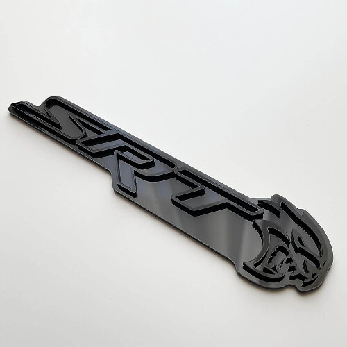 Emblema Distintivo Passaruota 3D Stile SRT Trackhawk