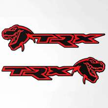 Badge TRX 3D Emblema distintivo parafango nero vs rosso 2
 2