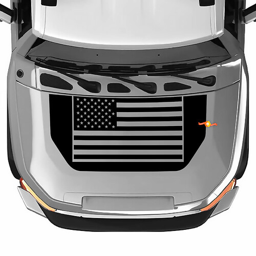 Decalcomania oscurante per cofano – Adesivo in vinile con bandiera americana per Toyota FJ Cruiser
