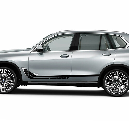 Kit decalcomanie adesive a strisce laterali personalizzate per grafica in vinile BMW X5 G05
