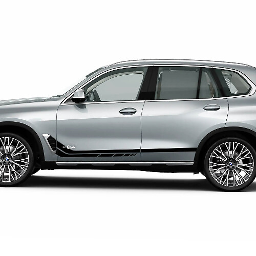 Kit decalcomanie adesive a strisce laterali personalizzate per grafica in vinile BMW X5 G05
