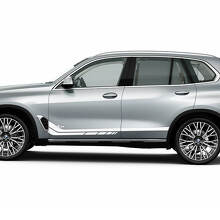 Kit decalcomanie adesive a strisce laterali personalizzate per grafica in vinile BMW X5 G05
 3