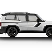 Kit decalcomanie adesive per strisce per porte laterali vintage Toyota Land Cruiser - Grafica in vinile personalizzata
 2