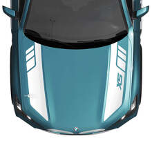 Adesivi Decorativi Personalizzati Strisce Accento Cofano BMW X5 G05 2