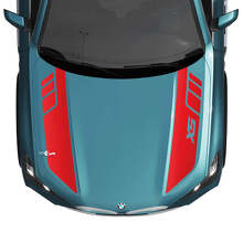 Adesivi Decorativi Personalizzati Strisce Accento Cofano BMW X5 G05 3